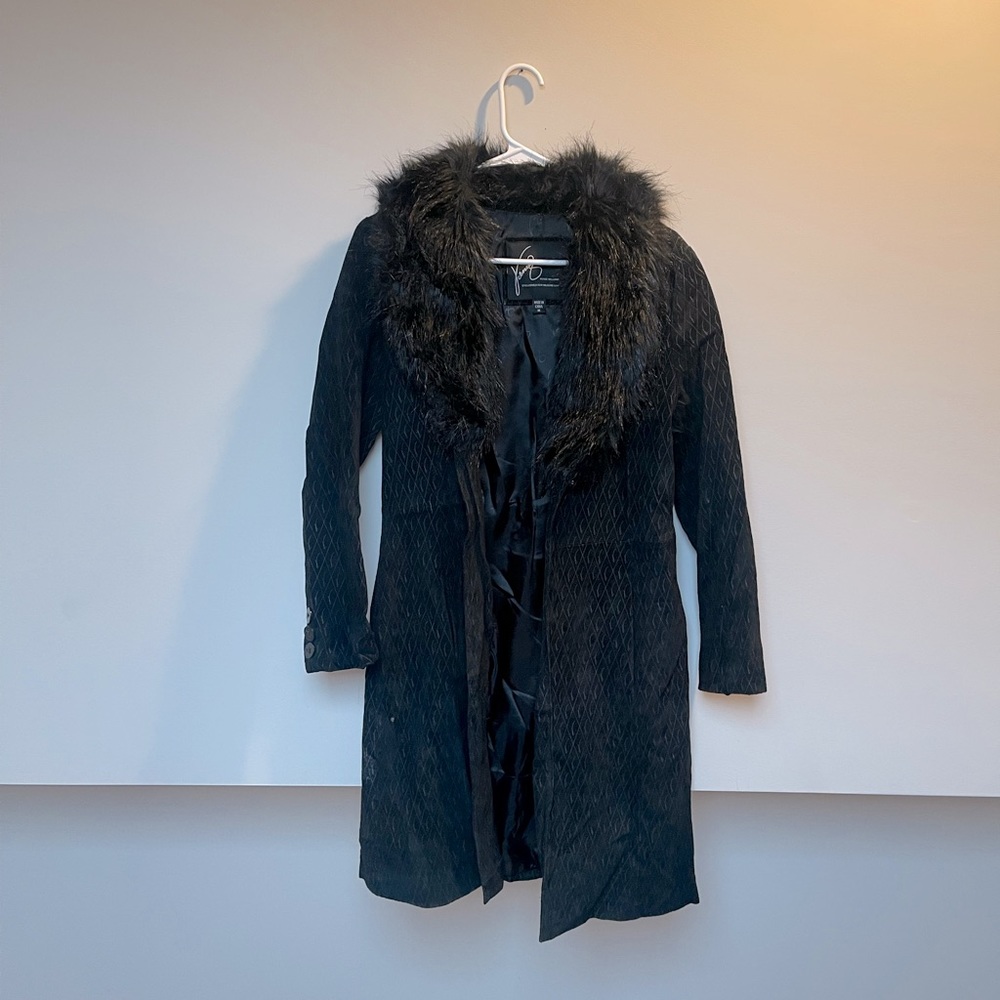 Venus Williams Black Coat Size Medium
